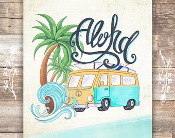 Aloha Art Print - 8x10