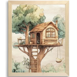 Treehouse Art - Etsy