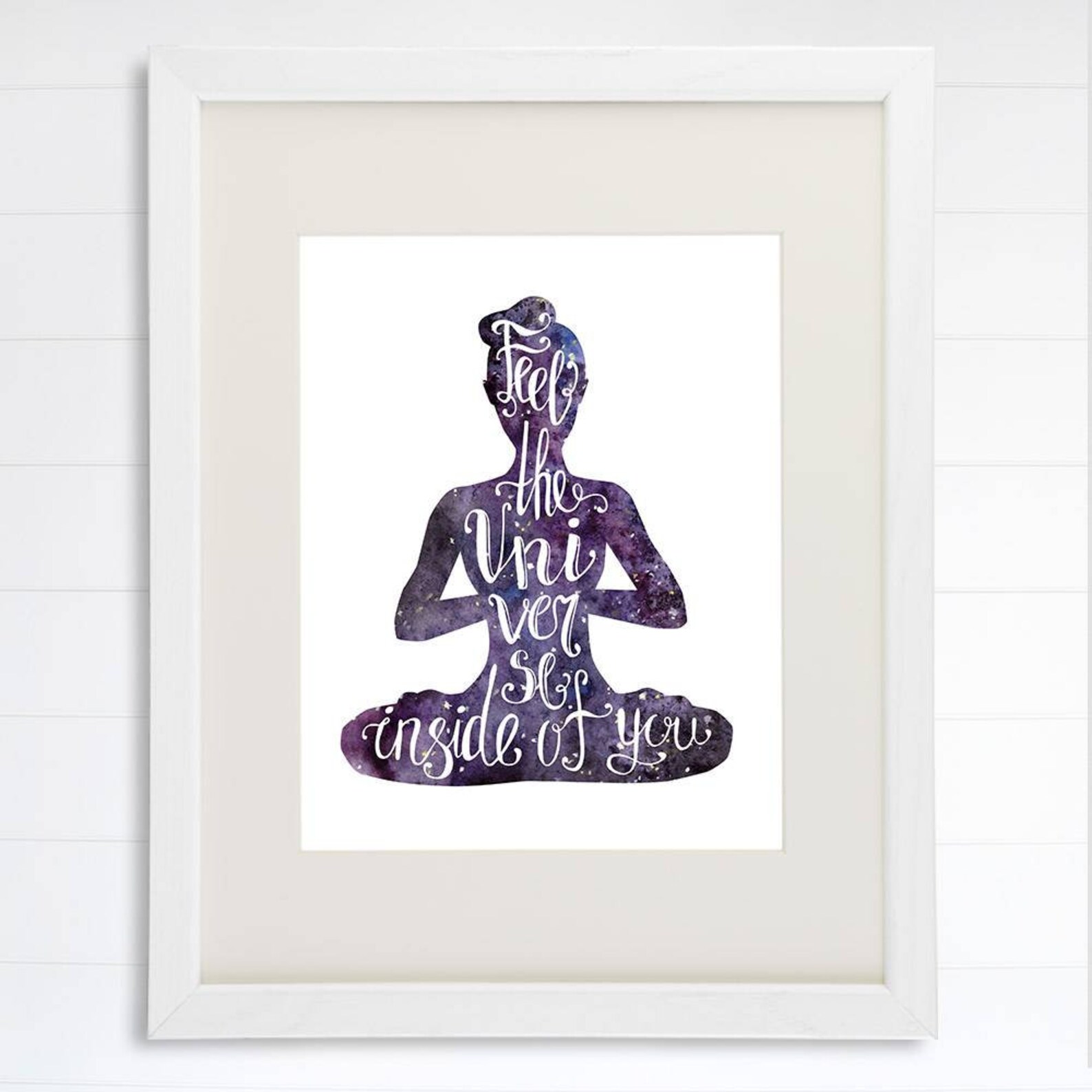 Yoga Quote Wall Art Print 8x10 - Etsy