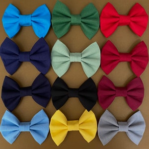 Clip On Baby Bow Ties - Solid Colors | Bow tie | Baby Bow tie