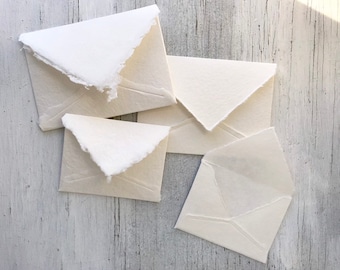 Handmade Paper Envelopes: Custom Stationery, Wedding Invitations