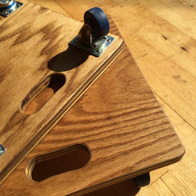 Hand Made 12 Wooden Gym Class PE Scooter Board with Etsy