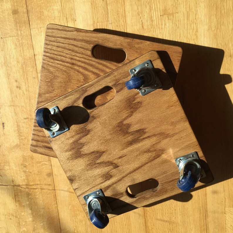 Hand Made 12 Wooden Gym Class PE Scooter Board with Etsy