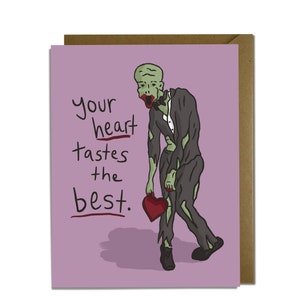 Tarjeta divertida de San Valentín: zombie, zombies, Walking Dead, svg, aniversario, amor