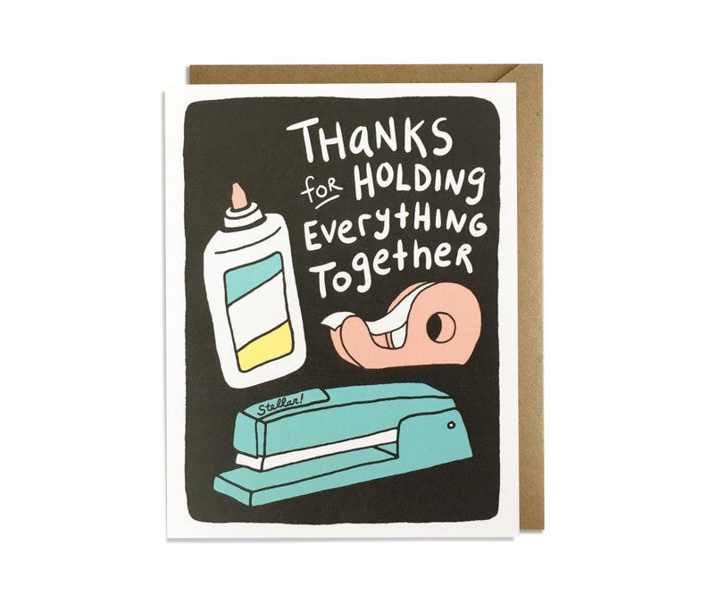 Thank You Card   Sweet Thank You Card Holding Everything image 1