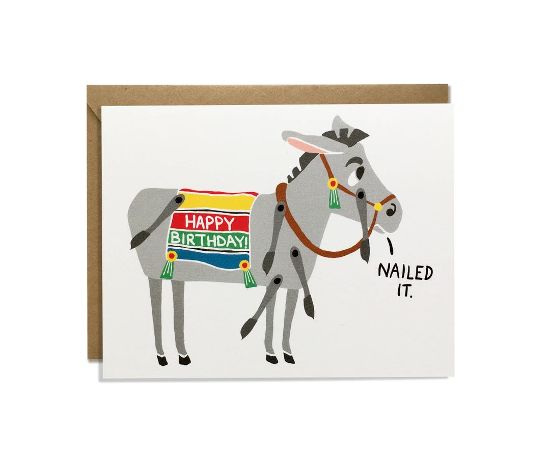 Funny Birthday Card Sarcastic Birthday Card Kid Birthday - Etsy