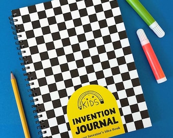 Kids Invention Journal - Activity Book for Young Inventors and Engineers