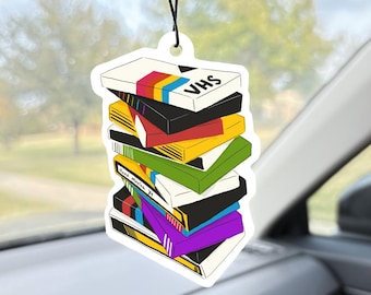 VHS Car Air Freshener - New Car