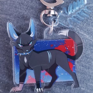 Scourge Acrylic Charm Keychain