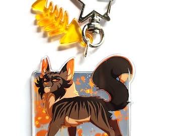 Tigerstar Arcylic Charm Keychain