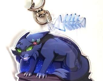 Hollyleaf Double Sided Acrylic Charm Keychain