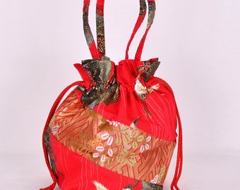 Japanese Kimono Bag Etsy