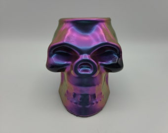 Skull Color shifting Candle holder