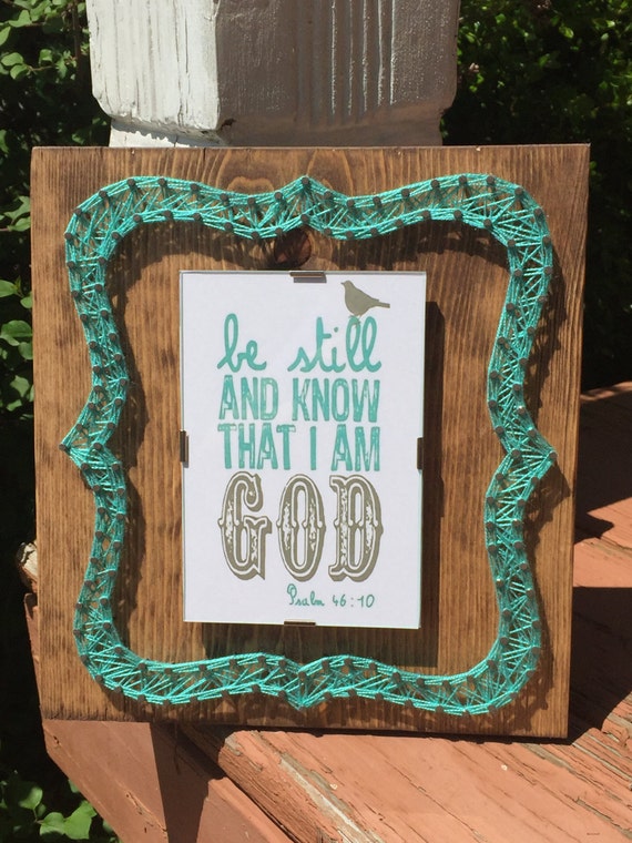 Made To Order String Art Picture Frame