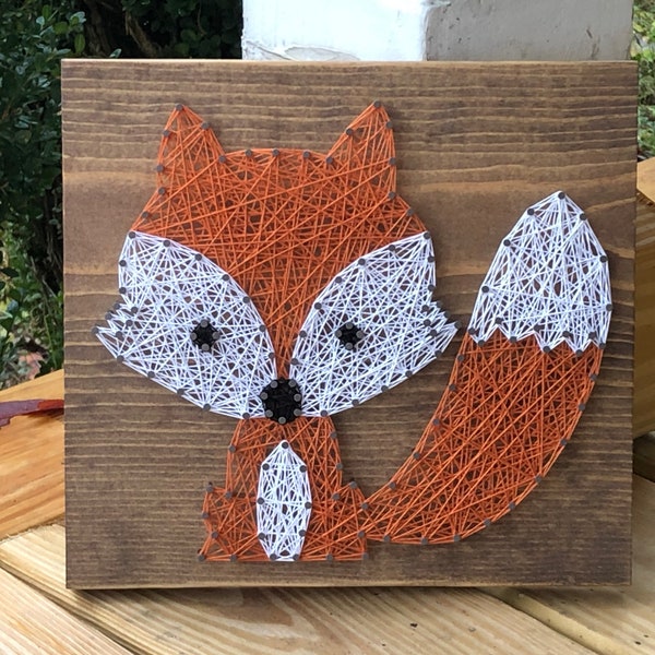 MADE TO ORDER String Art Fox