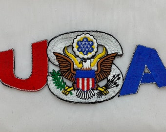United States Eagle Embroidered Patch