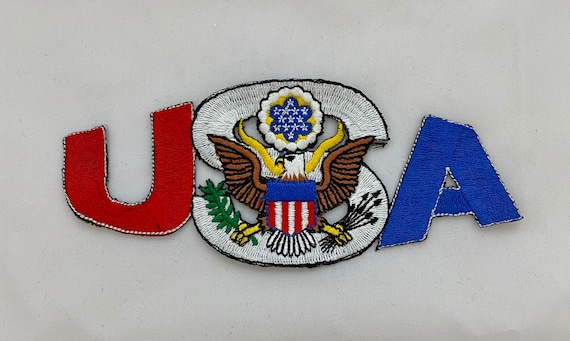 United States Eagle Embroidered Patch - image 1