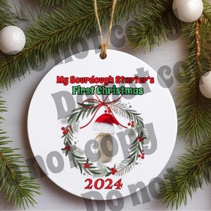 My Sourdough Starter’s First Christmas SVG PNG IMG