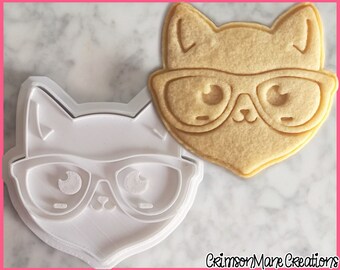 cat cookies etsy