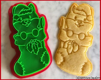 10 Pcs set Mini Shiba Inu cookie Cutters Plastic 3D Cartoon Biscuit Mold Cookie mold