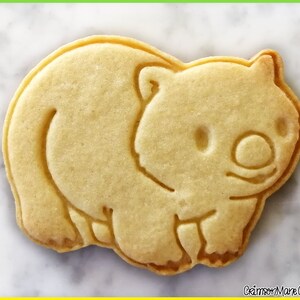 Wombat Cookie Cutter Australian Animals 3D Printed Cute Aussie Animals Fondant Tool Biscuit Baking Supplies Ceramics and Pottery image 7