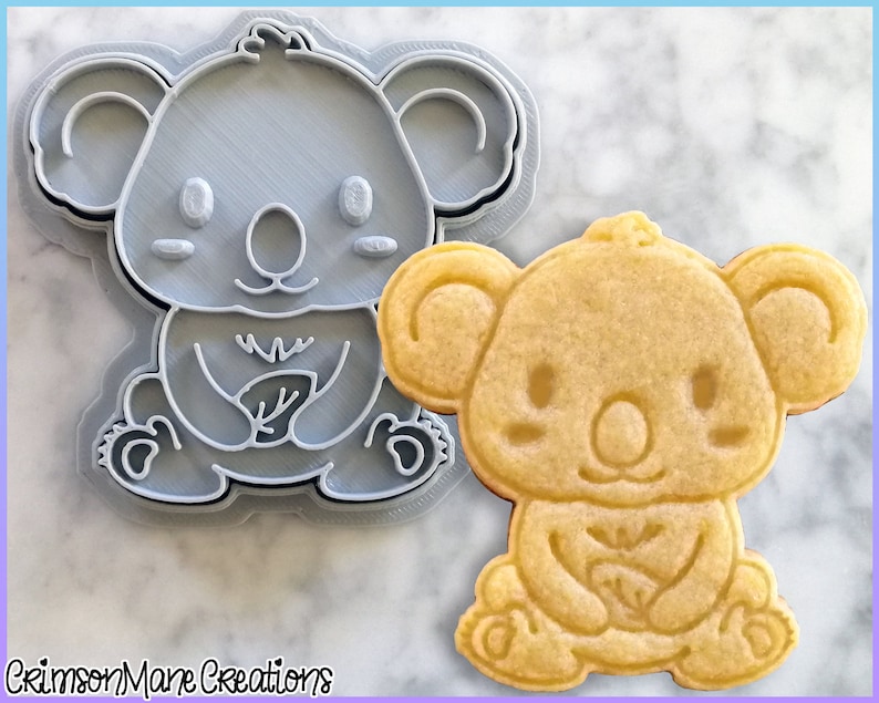 Koala Cookie Cutter Australian Animals 3D Printed Cute Etsy Australia