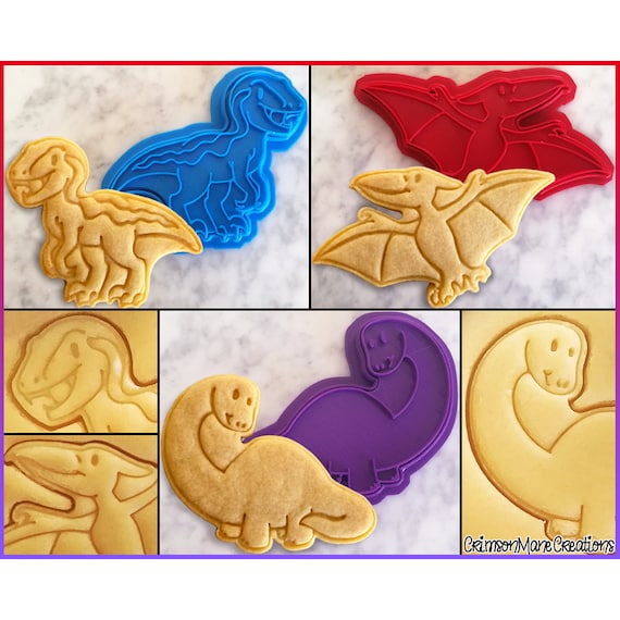 Garçons Dinosaure Biscuit Cutters Set Dino Party Food Décoration