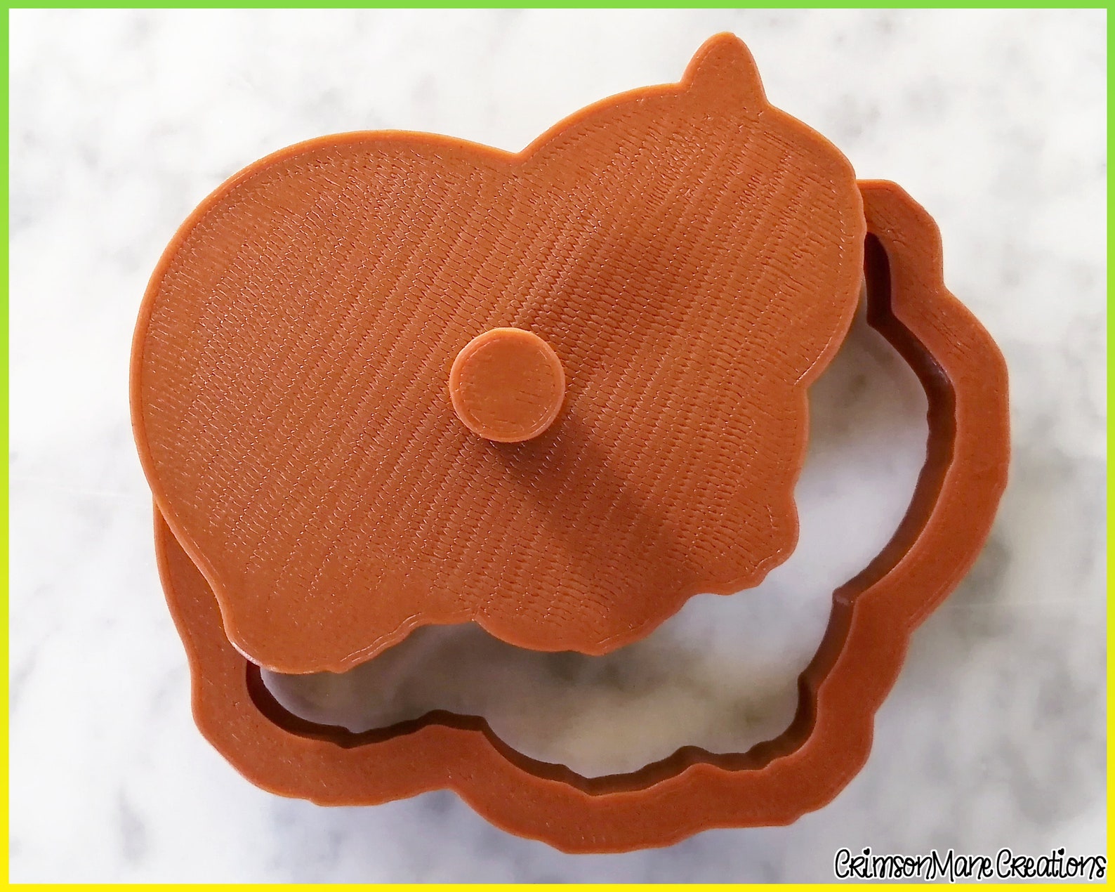 Wombat Cookie Cutter Australian Animals 3D Printed Cute Etsy Hong Kong