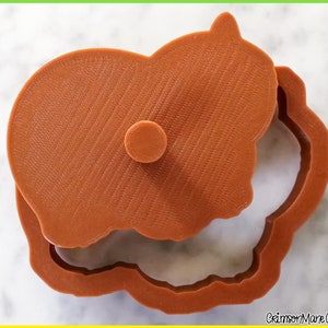 Wombat Cookie Cutter Australian Animals 3D Printed Cute Aussie Animals Fondant Tool Biscuit Baking Supplies Ceramics and Pottery image 6