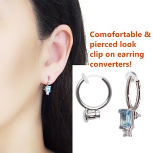 Changing clip on earrings to pierced hotsell