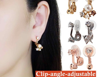 Clip On Earring Converters in Goldtone - Earring Doctor