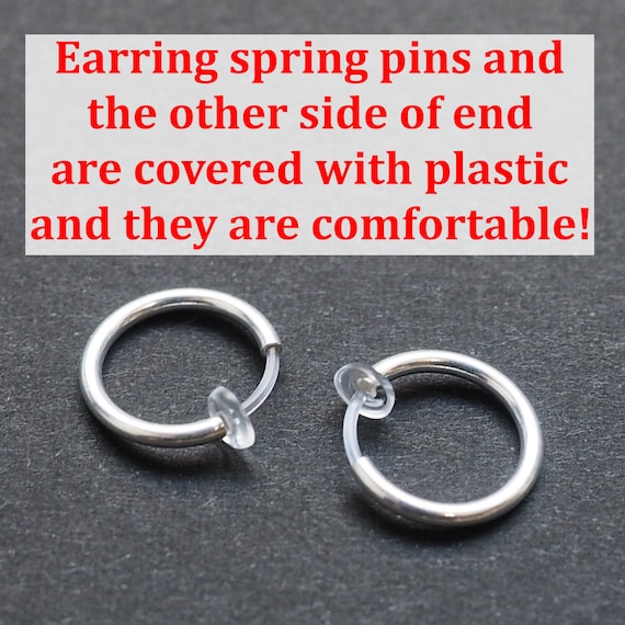 Clip on Earrings Converters, Pierced Earrings to Clip Earrings, Comfortable  Convertible Earrings Converters, Gold, Silver, No Piercing 