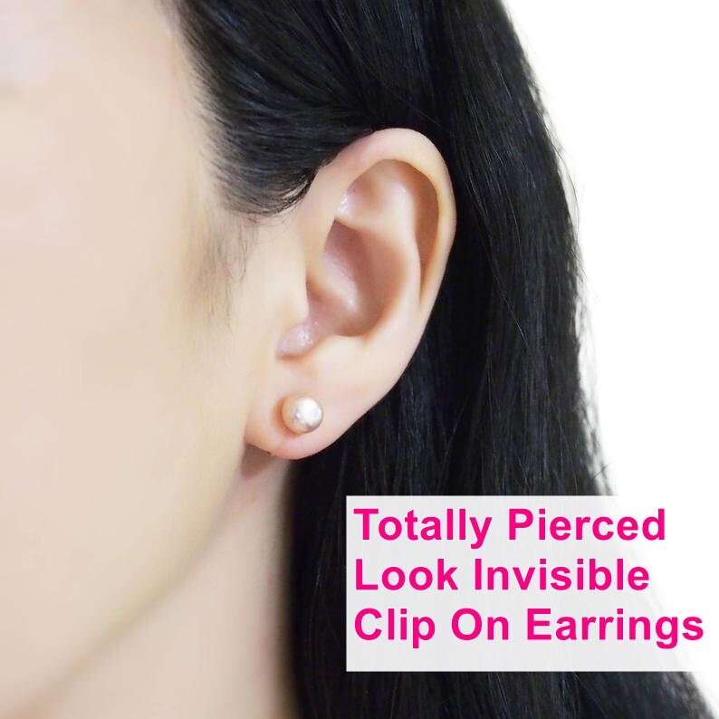 4Set【Lavishe】Isabella Fresh Water Pearl Earrings Ear Clip 14K Two-Tone Freshwater Pearl Flower Earrings – ISAAC WESTMAN®
