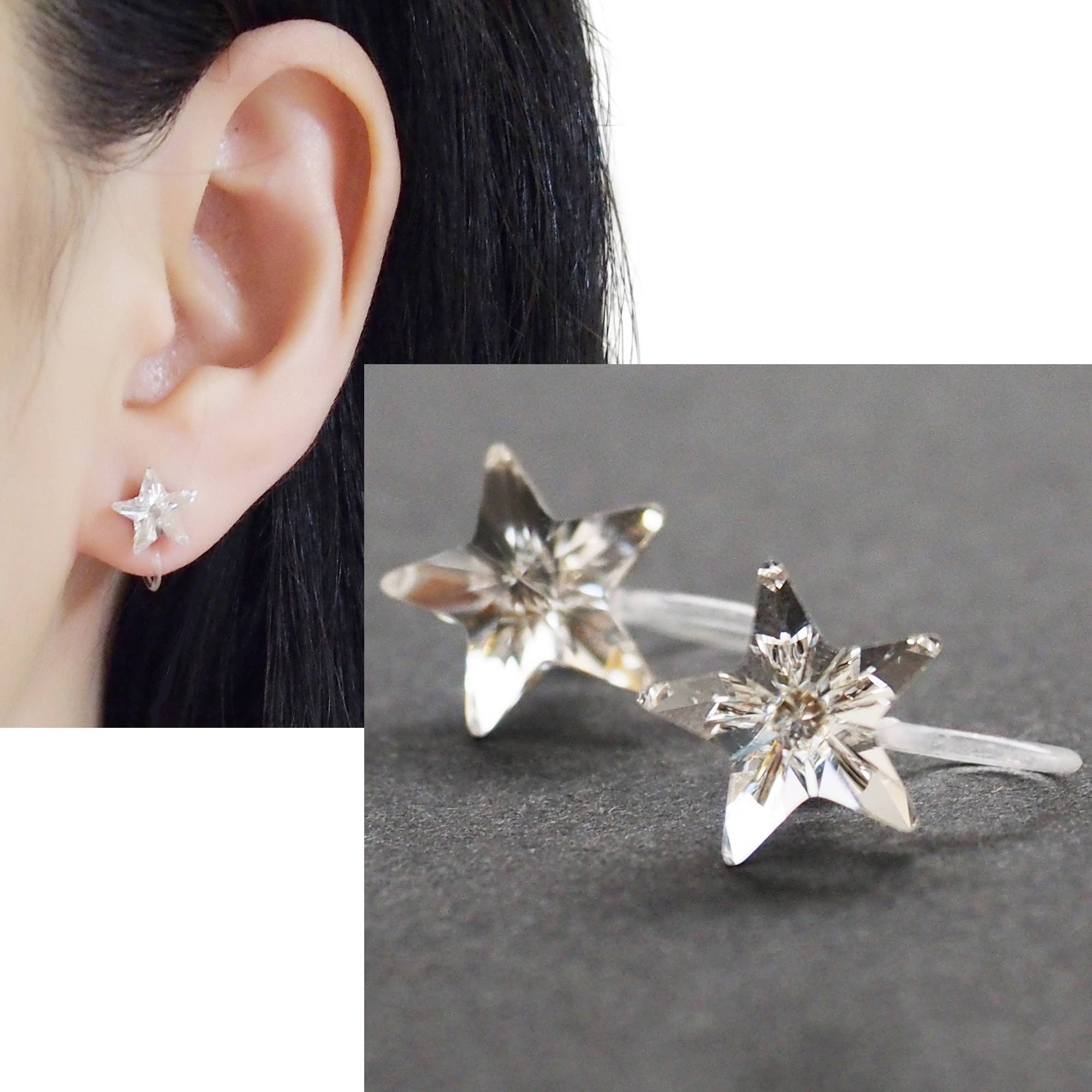 Swarovski fit clip earrings hot sale