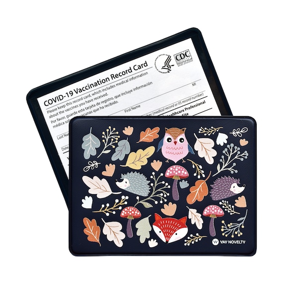 sleeve for vaccine card Travel - Passport Sleeve & Vaccine Card Wallet in Leather main image 1