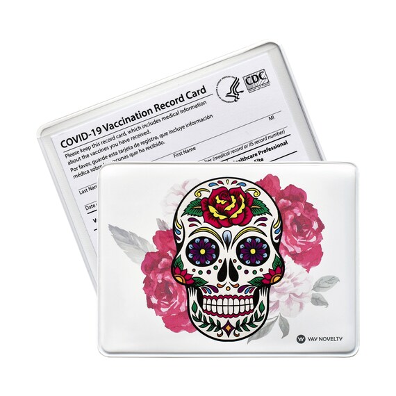plastic sleeves for vaccine cards Card Holder Protector Waterproof Sleeve Cover CDC Immunization Arae case bus cards Vaccine Card Holder for kids,