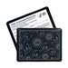 Vaccination Card Holder - Vaccination Card Protector - Vaccine Card Sleeve - Vaccine Card Pouch - Vaccine Card Holder - Moon and Sun 