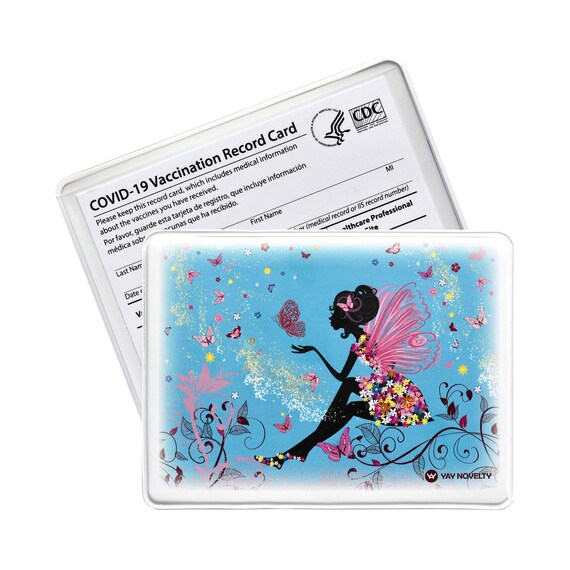 Vaccine Card Holder, Medicare Card Holder, Vaccine Card Protector, Vaccine  Card Sleeve, Medical Card Holder - Butterfly Princess