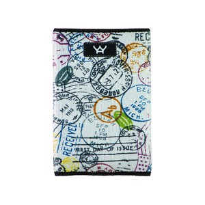 YaYwallet - Tarjetero, Cartera delgada, Cartera para tarjeta de crédito, Cartera para bolsillo delantero o monedero pequeño, Cartera minimalista - Par Avion
