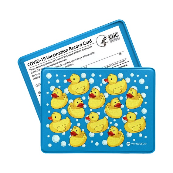 Vaccine Card Holder, Medicare Card Holder, Vaccine Card Protector, Vaccine  Card Sleeve, Cards Holders, Medical Card Holder - Duck