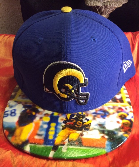 los angeles rams mitchell and ness snapback