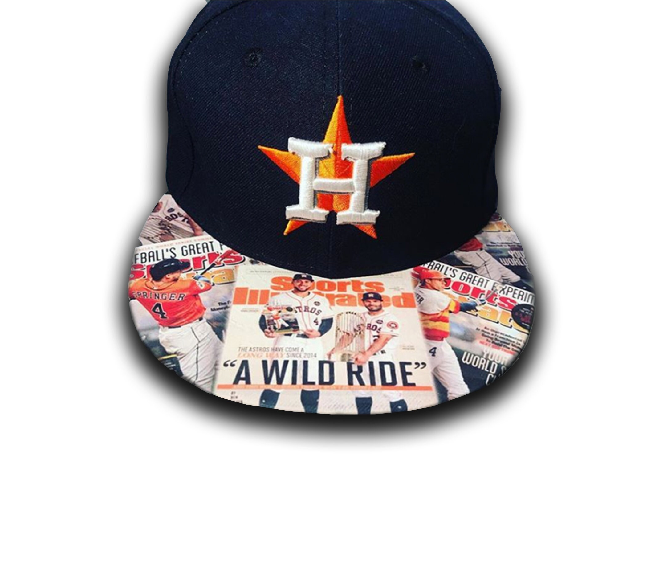 Houston Astros Championship Cap New Era Snapback or Fitted Cap Etsy
