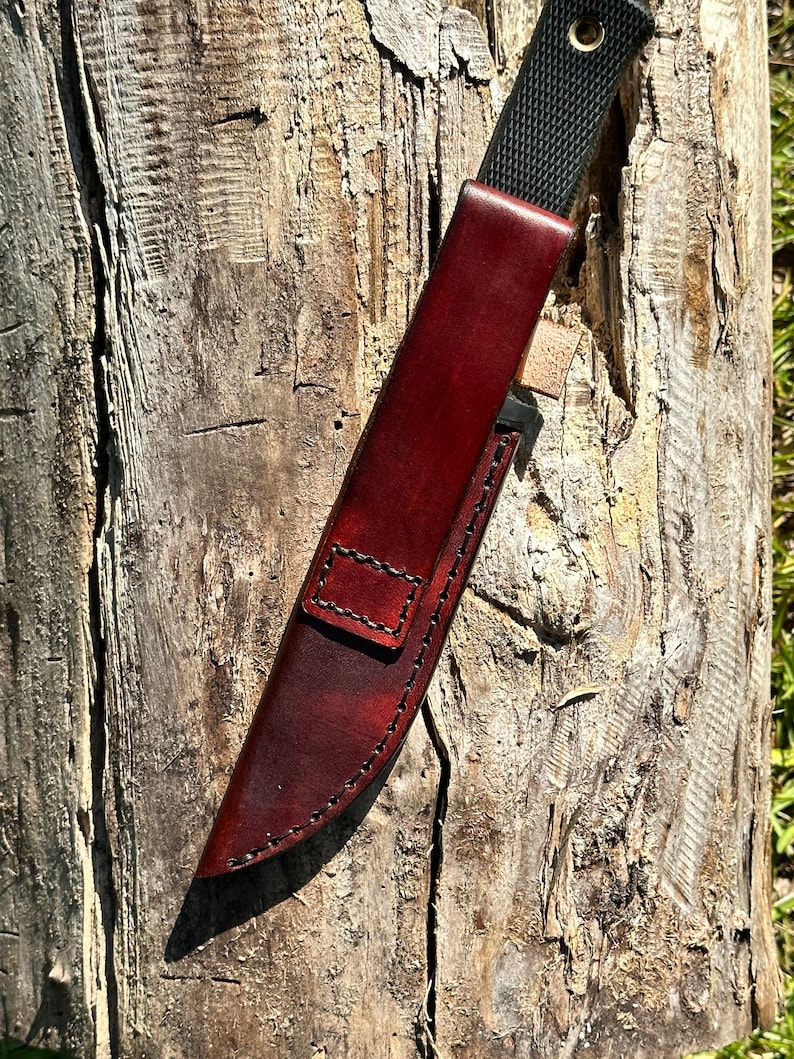 Cold steel srk c leather sheath custom personalized etsy