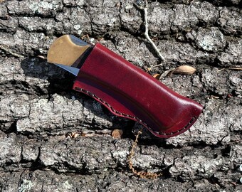 Buck 110 | Pocket Knife Sheath | Leather | Custom & Personalized | EDC | Bushcraft