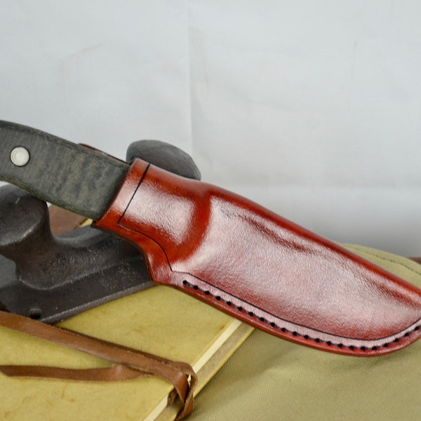 Buck Mesa 632 Knife Sheath | Custom & Personalized | Leather | EDC | Bushcraft | Hunting