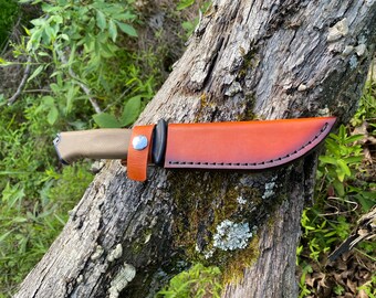 Gerber Prodigy Knife Sheath | Leather | Custom & Personalized | Bushcraft | EDC | Mens Gift | Father | Groomsman