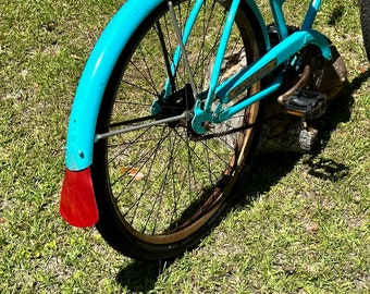 Custom Bicycle Mud Guard | Leather  Personalized Engraving and Color Choice | Cyclist Commuter Gift | Fender | Bike Packing | Mud Flap