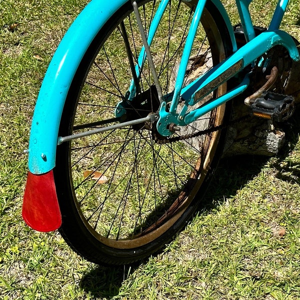 Custom Bicycle Mud Guard | Leather  Personalized Engraving and Color Choice | Cyclist Commuter Gift | Fender | Bike Packing | Mud Flap