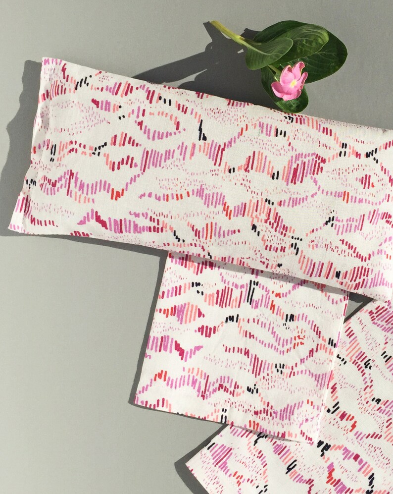 Eye Pillow All Organic 2 Covers Aromatherapy Stress Relief Etsy