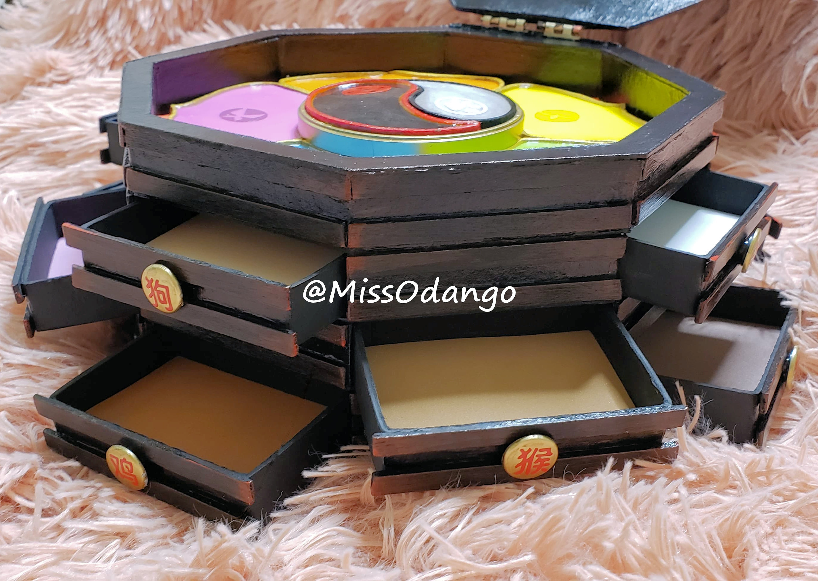 Miraculous Box With Drawers Master Fu Chest Miraculous Ladybug Miracle Box  Miss Odango 